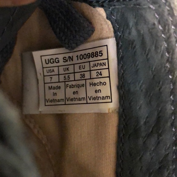 EUC UGG NAVY SNEAKER 👟 size7 super comfy n cool💋 - Picture 5 of 5